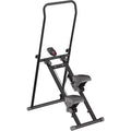 Home Gym Stair Stepper - Vertical Climber Machine for Comprehensive Full-Body Workouts, Compact and Foldable Cardio Stepper with Adjustable Features