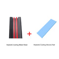 M.2 NVMe to PCIe Riser Adapter Card for Dual-Disk Interface, Gen 3, 32 Gbps Expansion for 2230/2242/2260/2280 SSDs