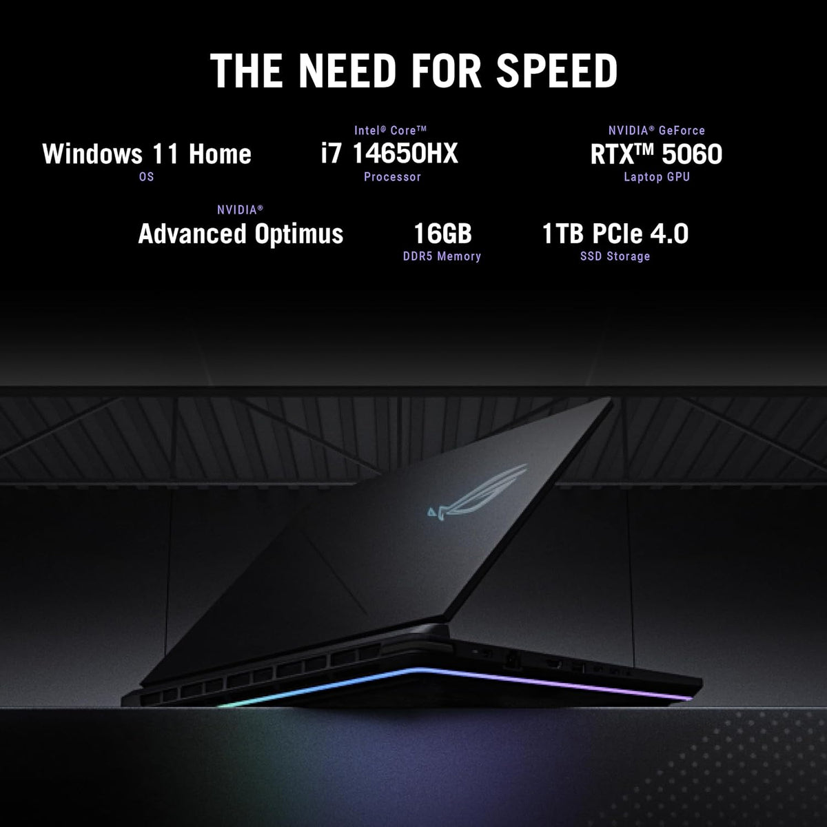 ASUS ROG Strix G16 Gaming Laptop - Unleash Your Power with 16" FHD+ Display, Intel Core i7, NVIDIA RTX 5060, 16GB DDR5 RAM, and 1TB SSD - Elevate Your Game with Windows 11 Home